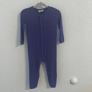 Kyte Baby Snap Romper Purple 6-12 months